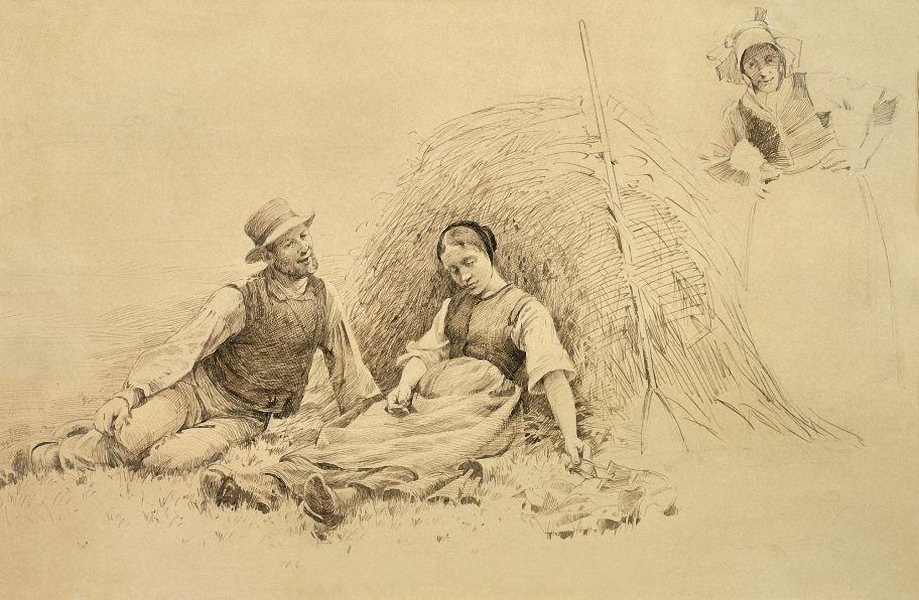 A Secret Overheard by Frants Peter Diderik Henningsen